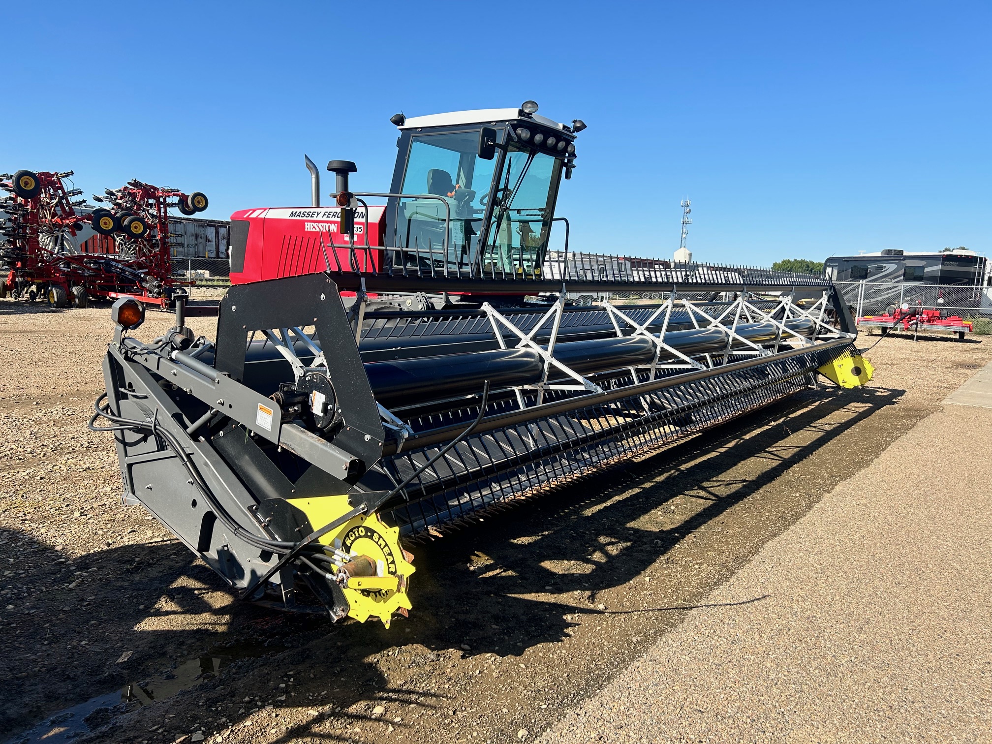 2013 Massey Ferguson WR9735 Windrower