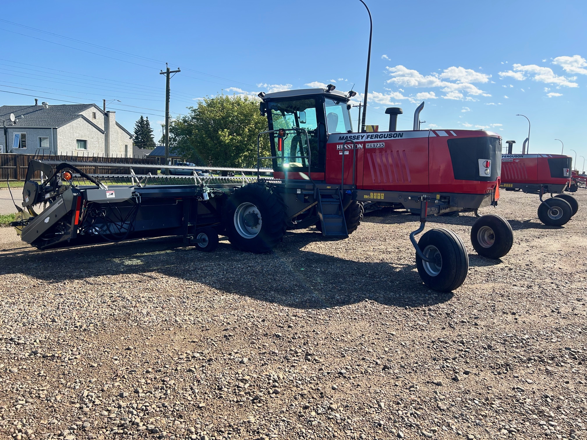 2013 Massey Ferguson WR9735 Windrower