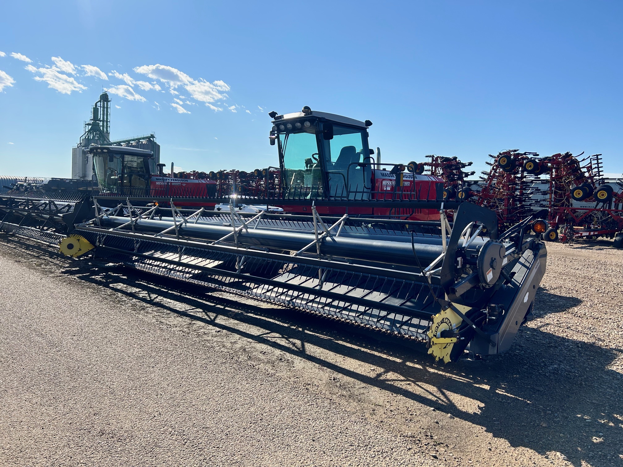 2013 Massey Ferguson WR9735 Windrower