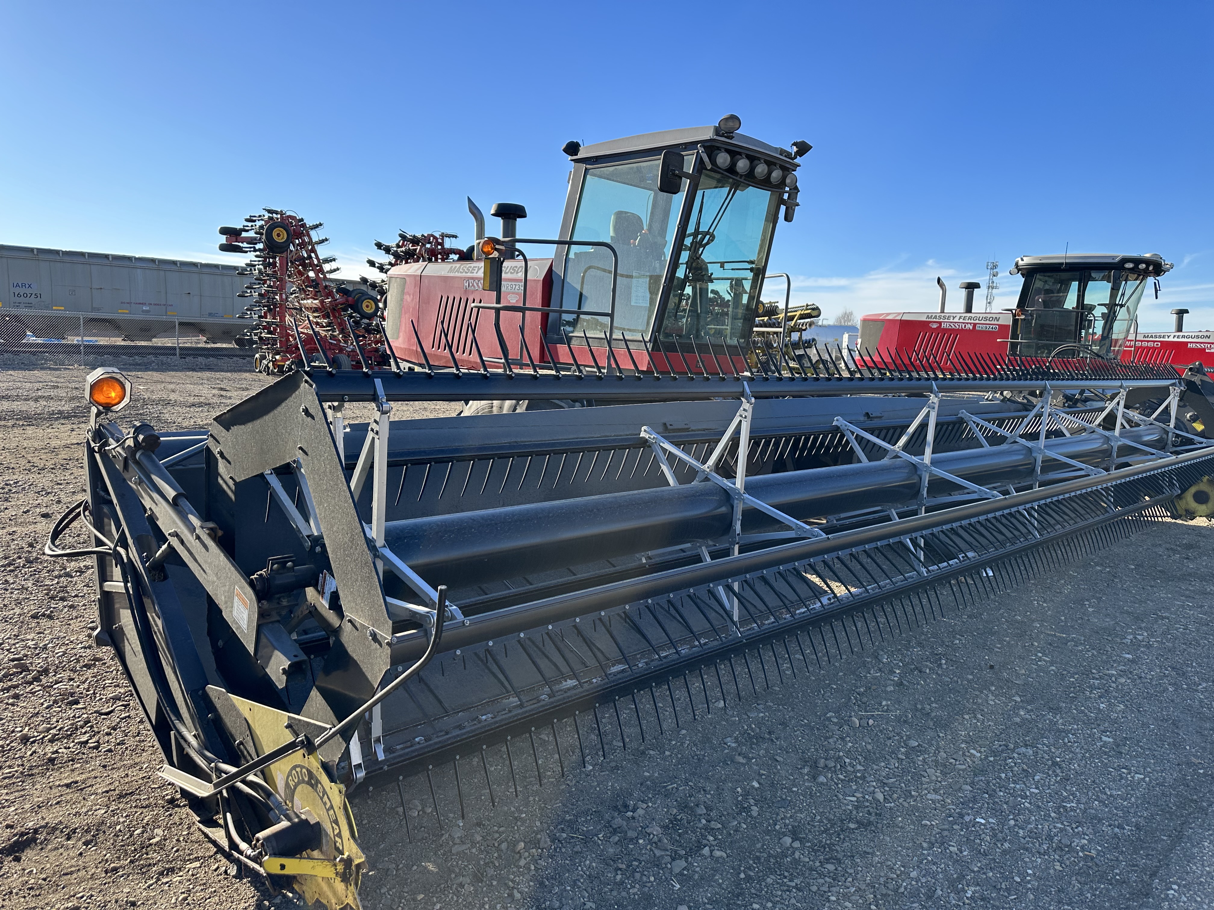 2013 Massey Ferguson WR9735 Windrower