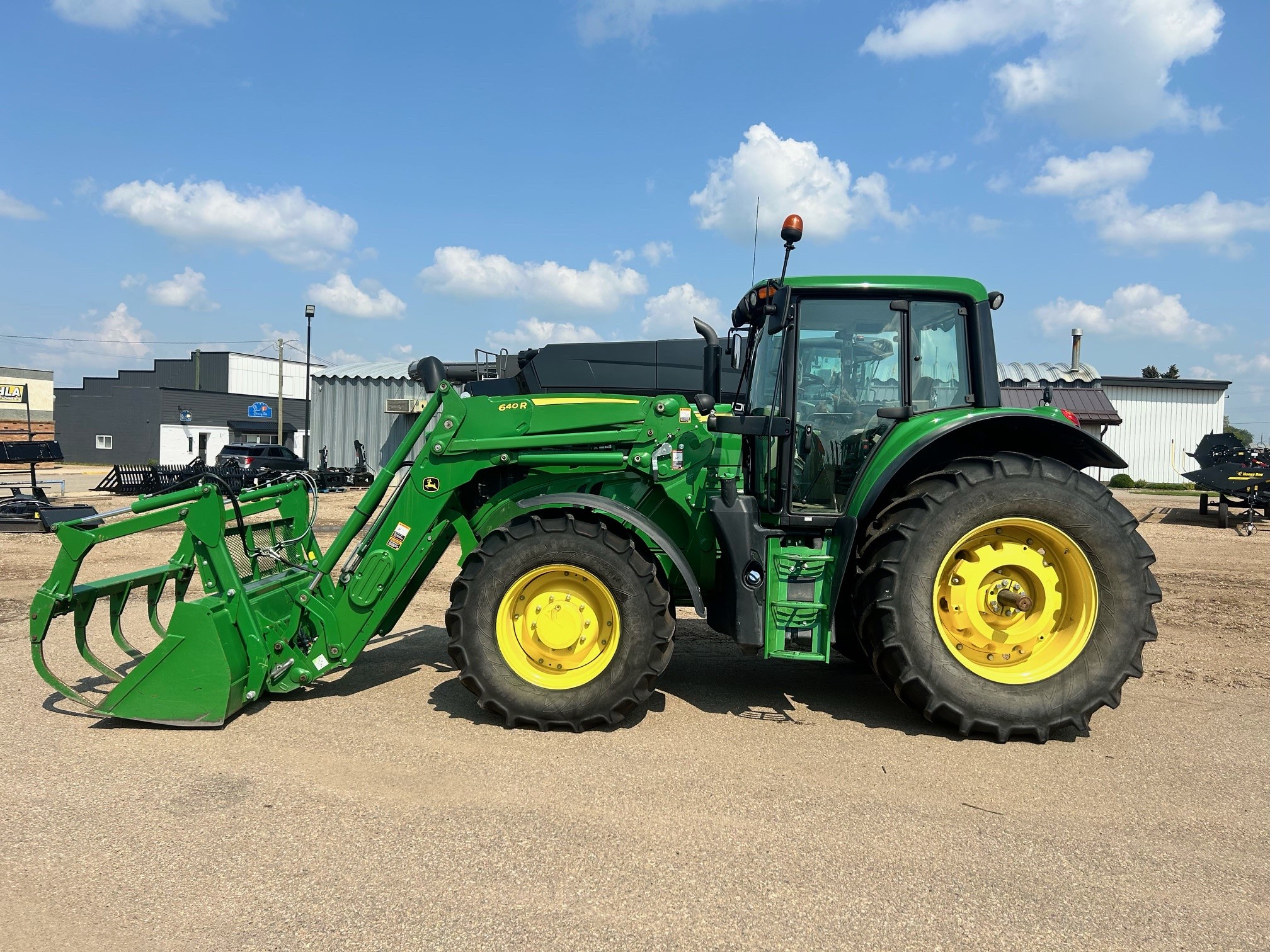 2018 John Deere 6155M Cab Tractor