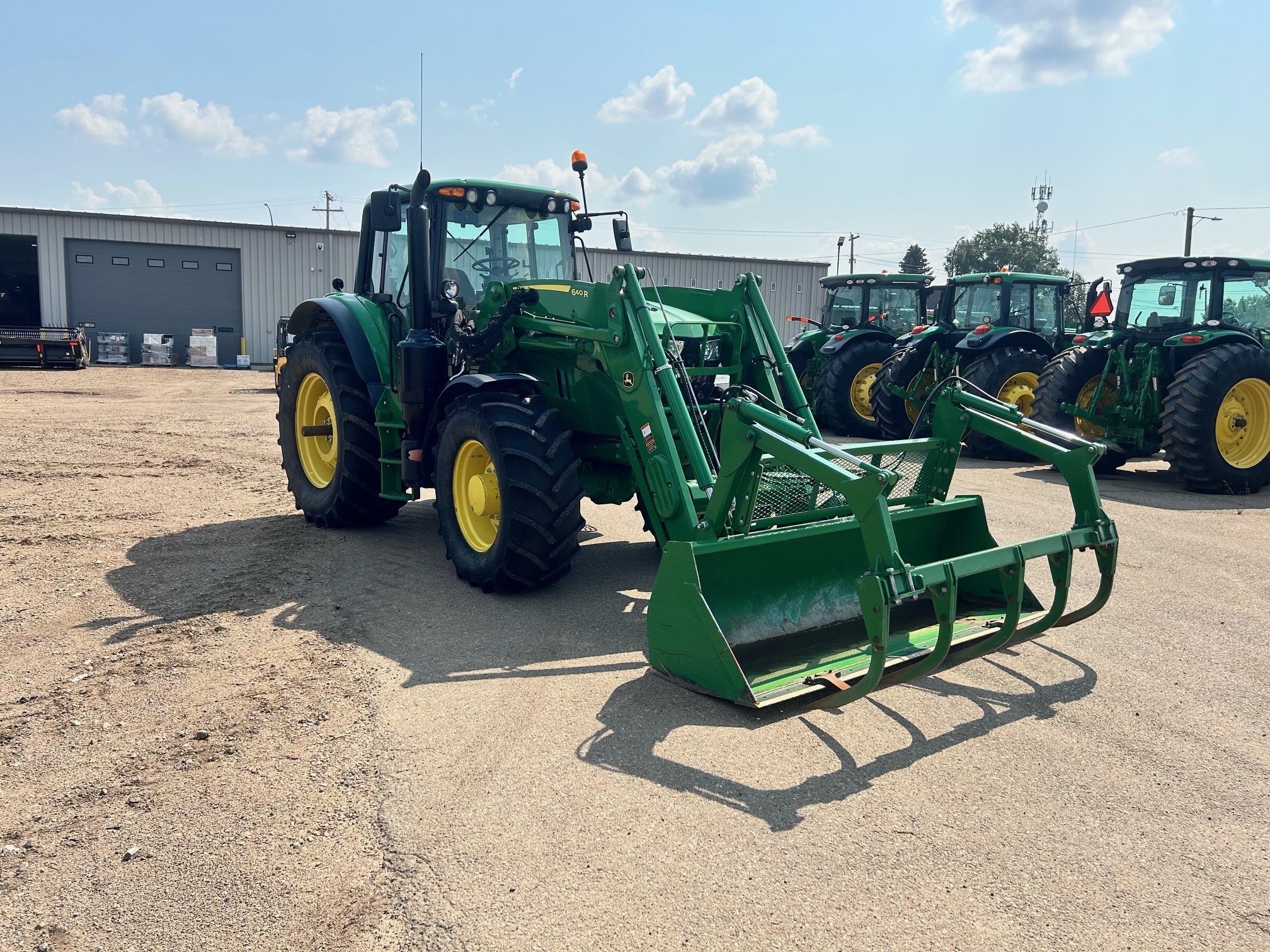 2018 John Deere 6155M Cab Tractor