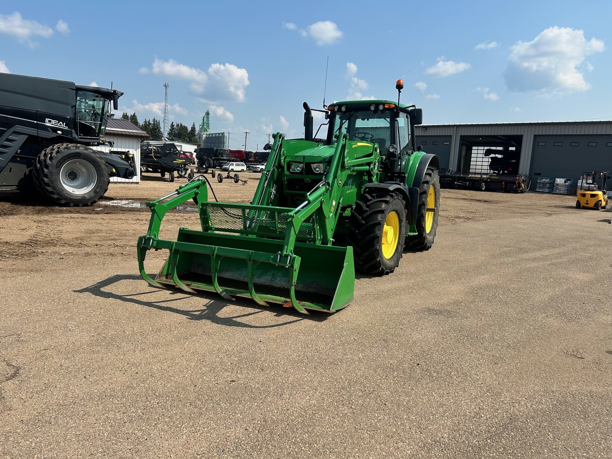 2018 John Deere 6155M Cab Tractor