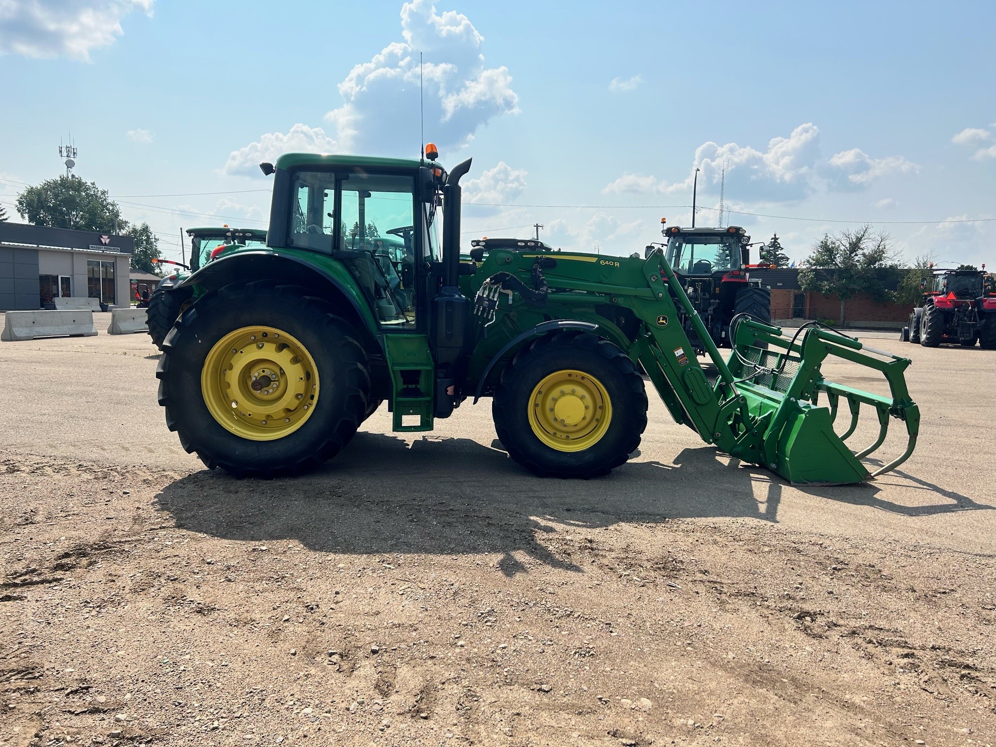 2018 John Deere 6155M Cab Tractor