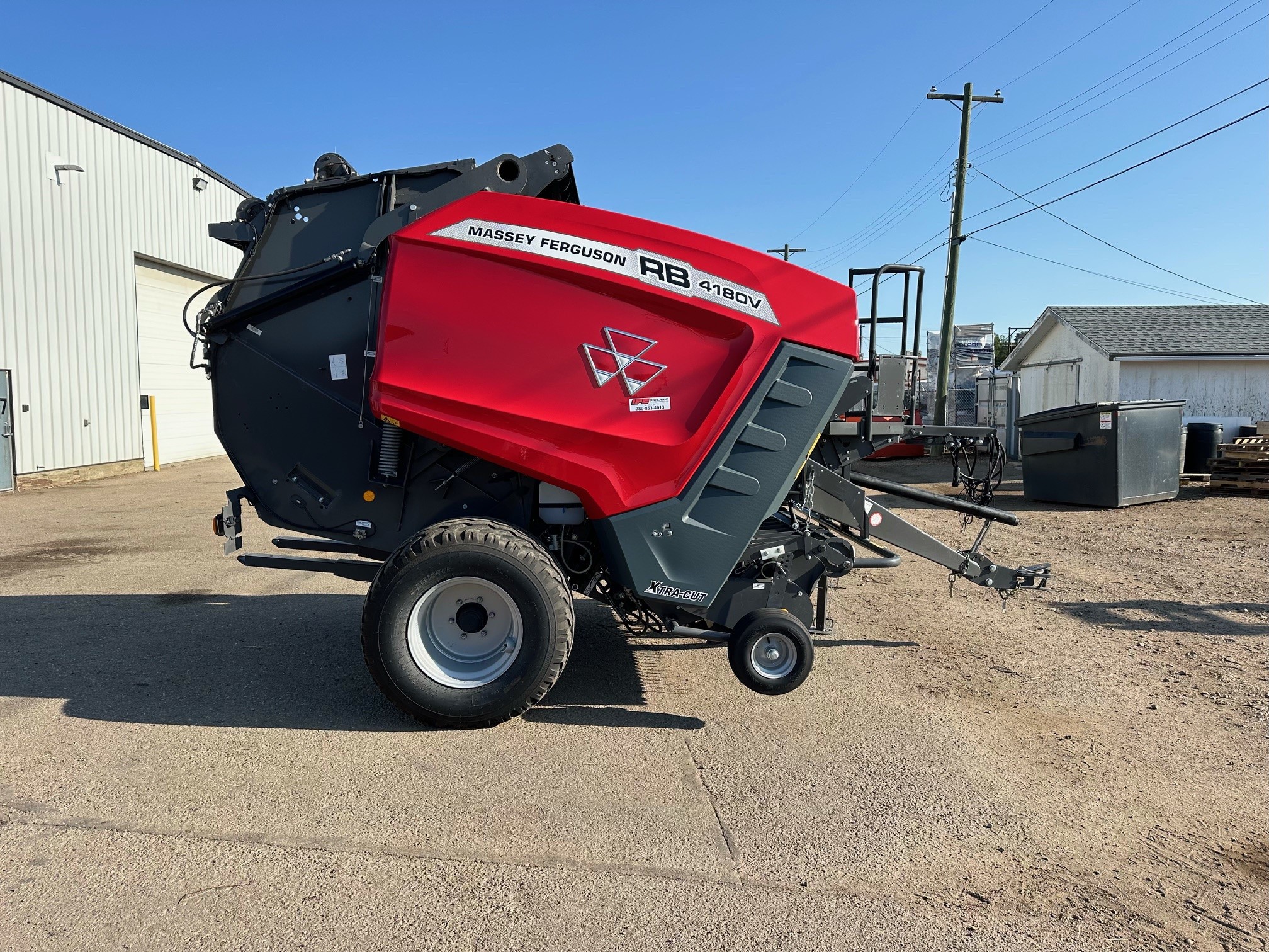 2021 Massey Ferguson 4180V Baler/Round