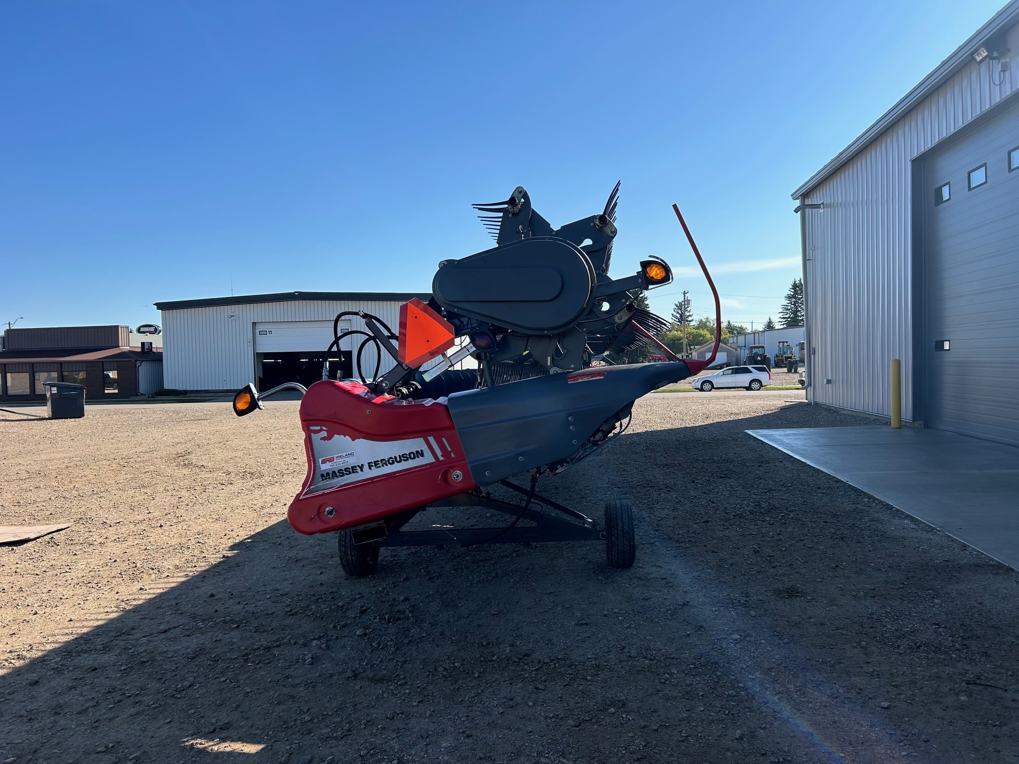 2018 Massey Ferguson 9255-35 Header Combine