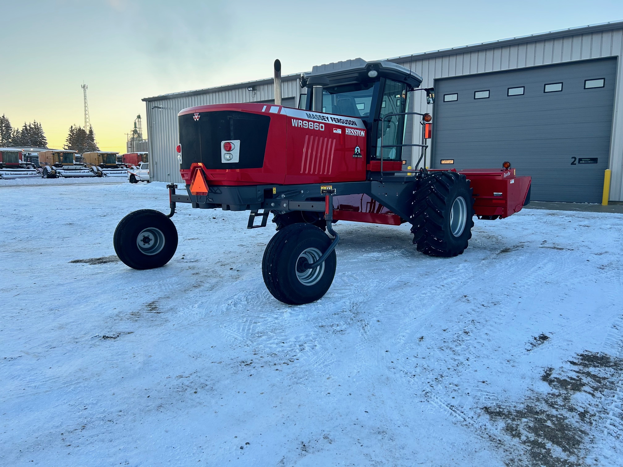 2016 Massey Ferguson WR9860 Windrower