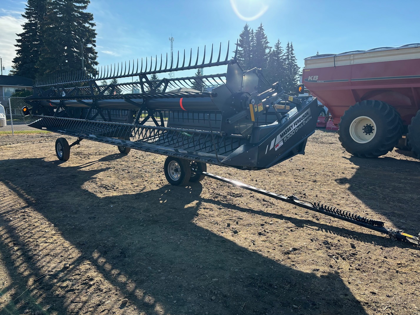 2016 Massey Ferguson WR9860 Windrower