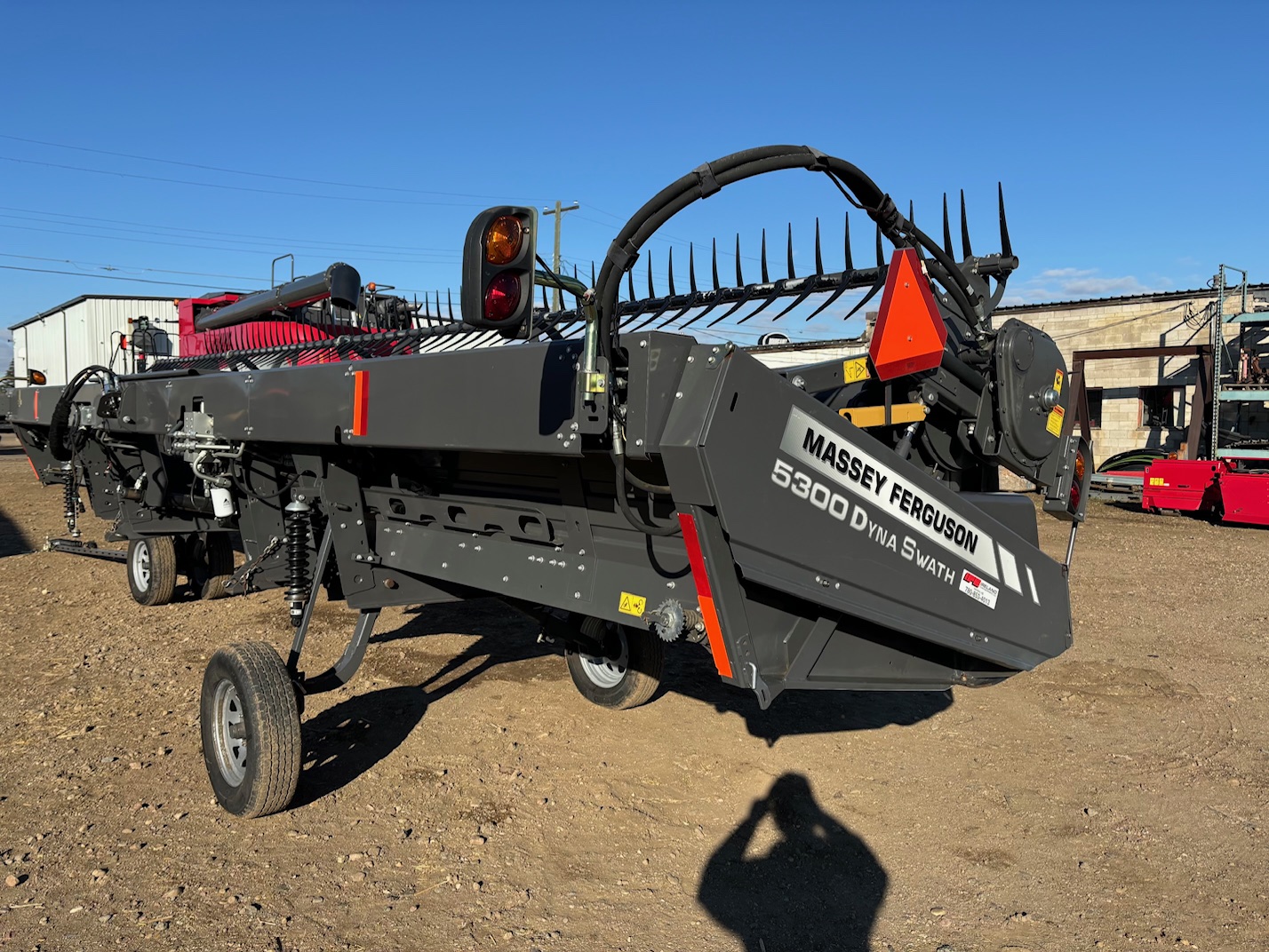 2016 Massey Ferguson WR9860 Windrower