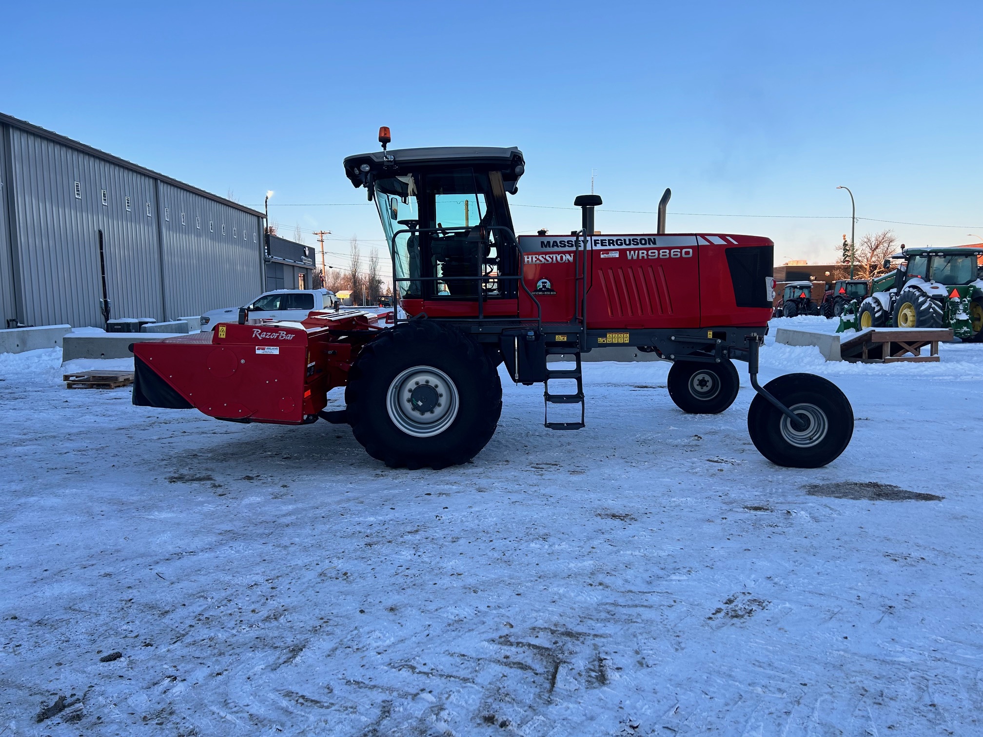 2016 Massey Ferguson WR9860 Windrower