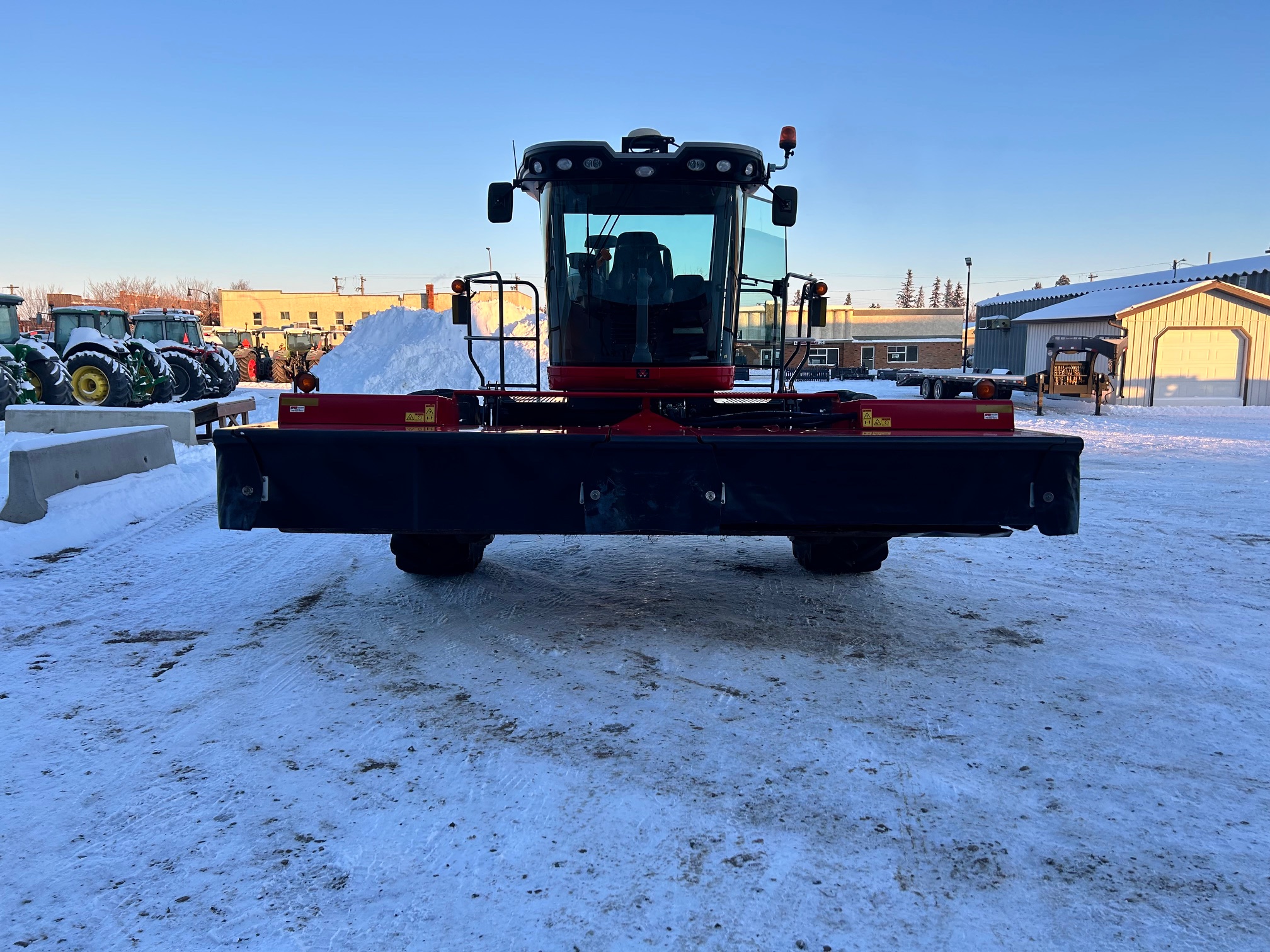 2016 Massey Ferguson WR9860 Windrower