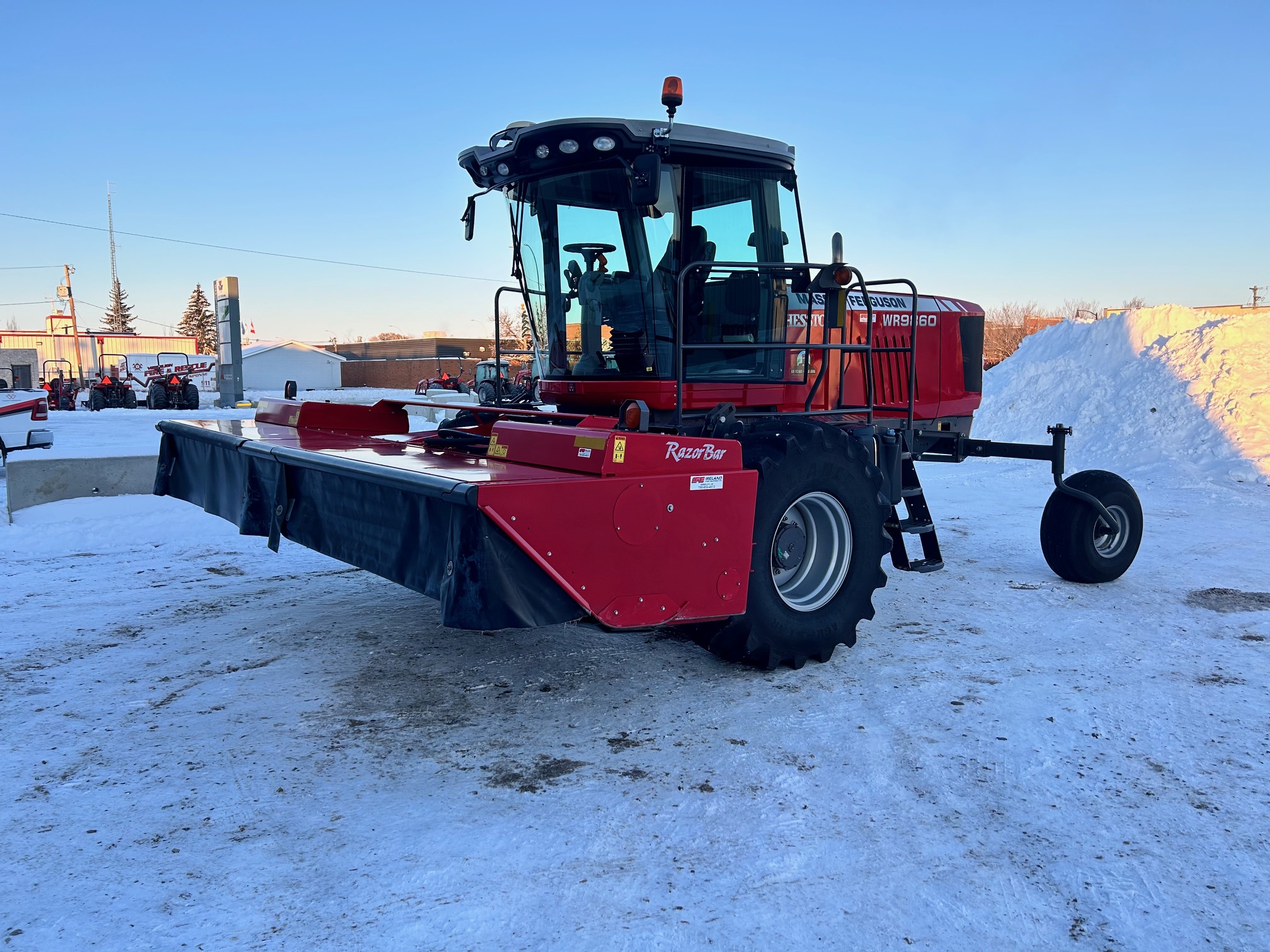 2016 Massey Ferguson WR9860 Windrower