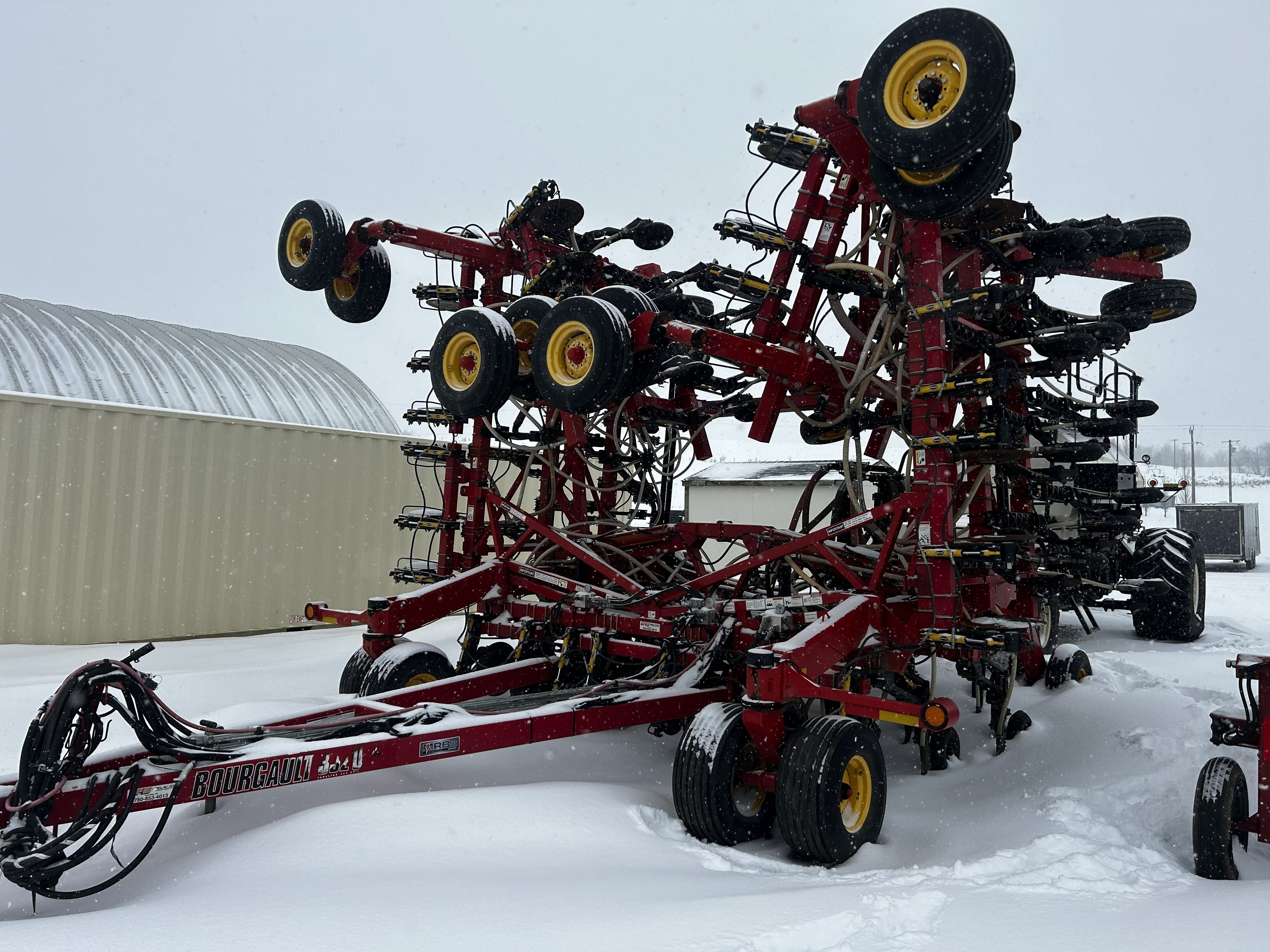 2014 Bourgault 3320-50 & 6450 Air Drill