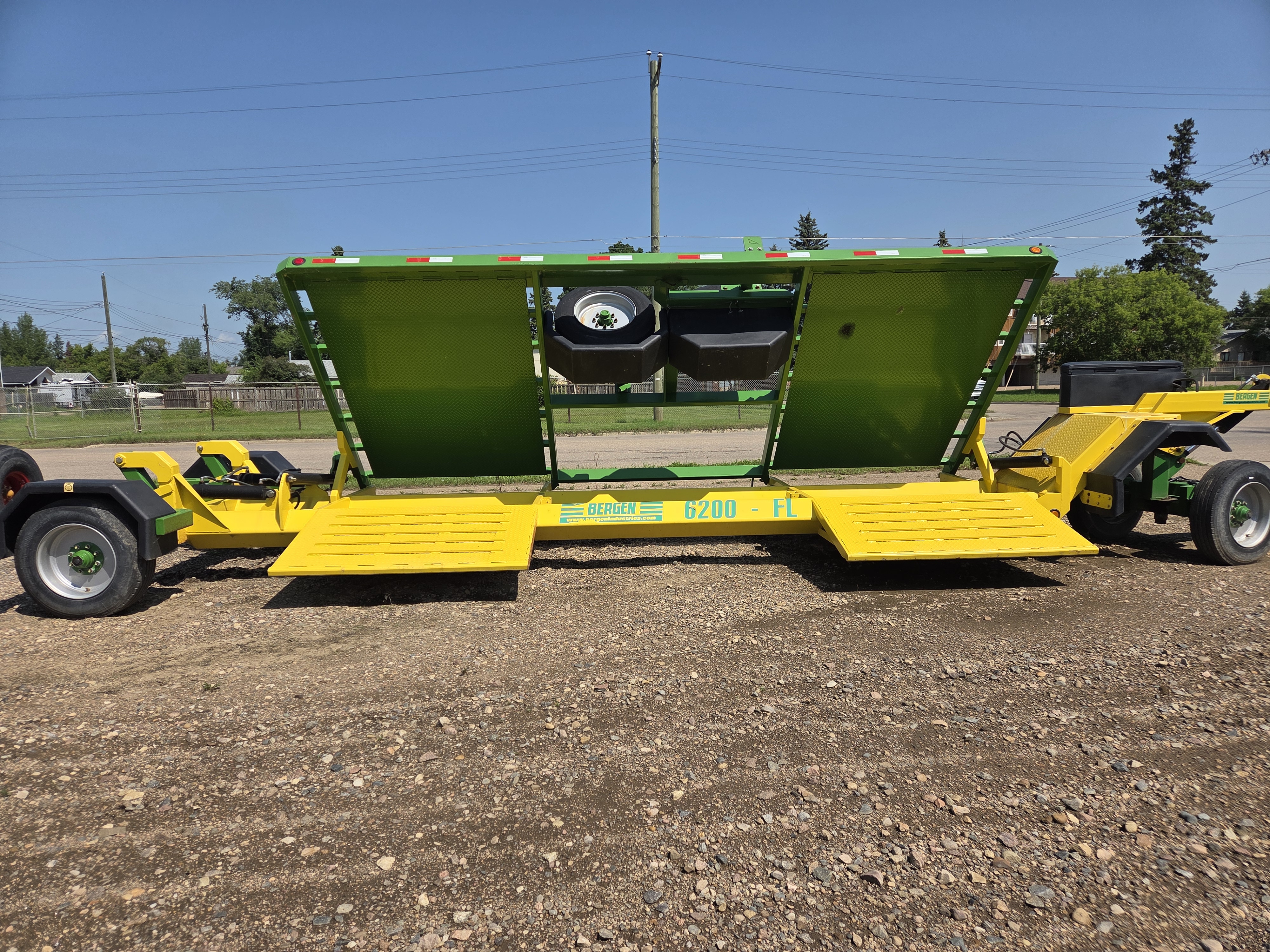 2013 Bergen 6200 Header Transport