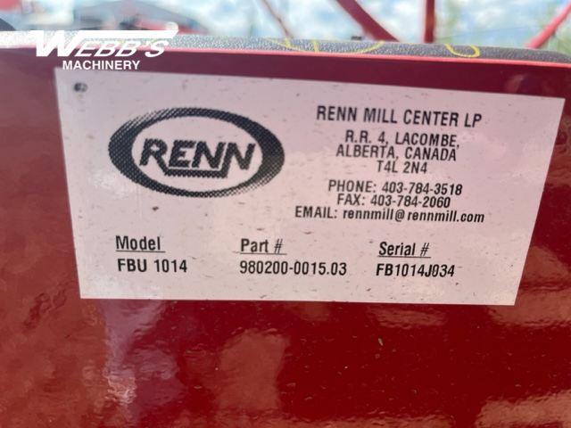 2023 Renn Mill FBU1014 Extractor