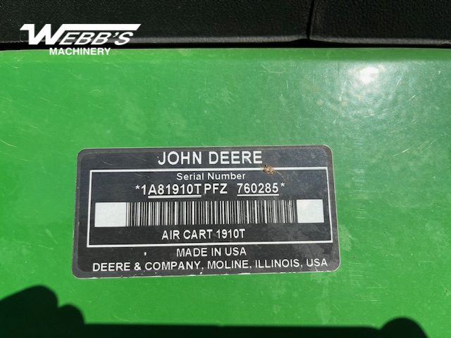 2015 John Deere 1870 / 1910 Air Drill