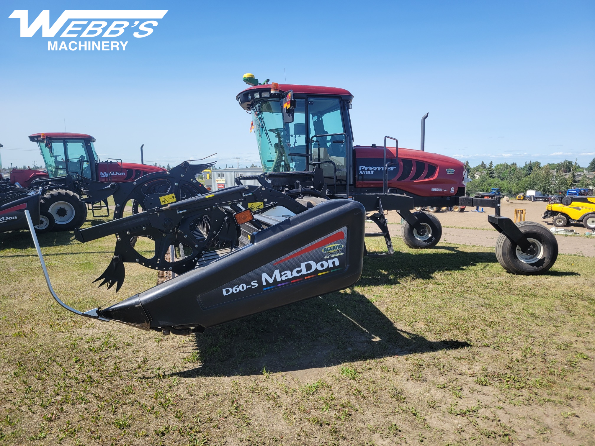 2012 MacDon M155 Windrower