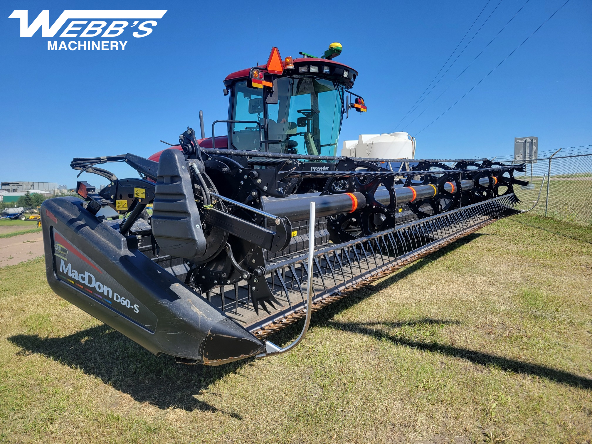 2012 MacDon M155 Windrower