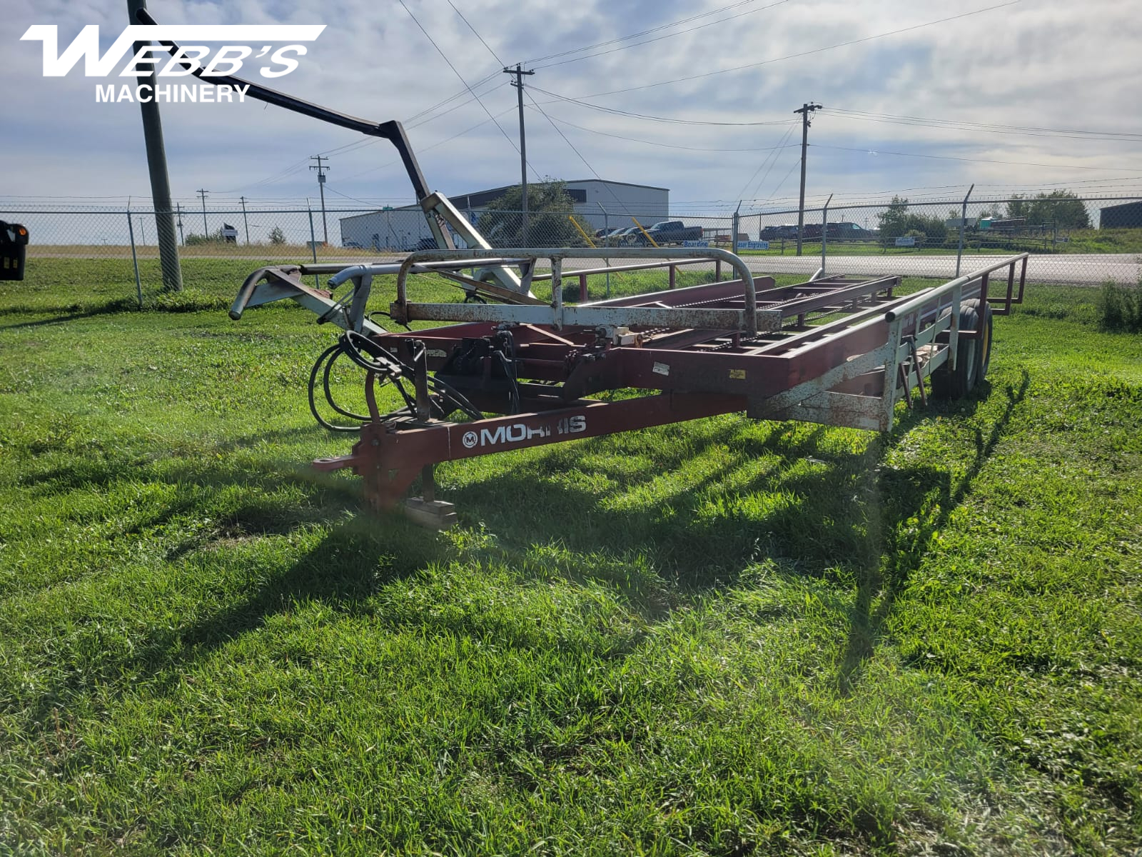 1988 Morris 881 Bale Mover