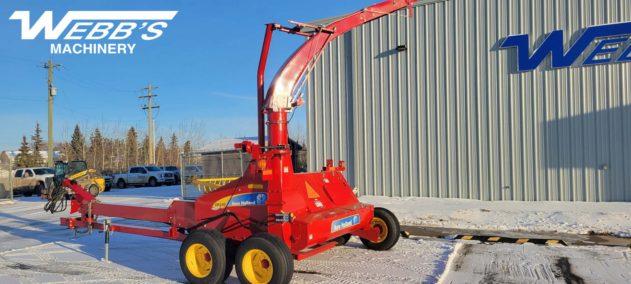 2022 New Holland FP240 Forage Harvester