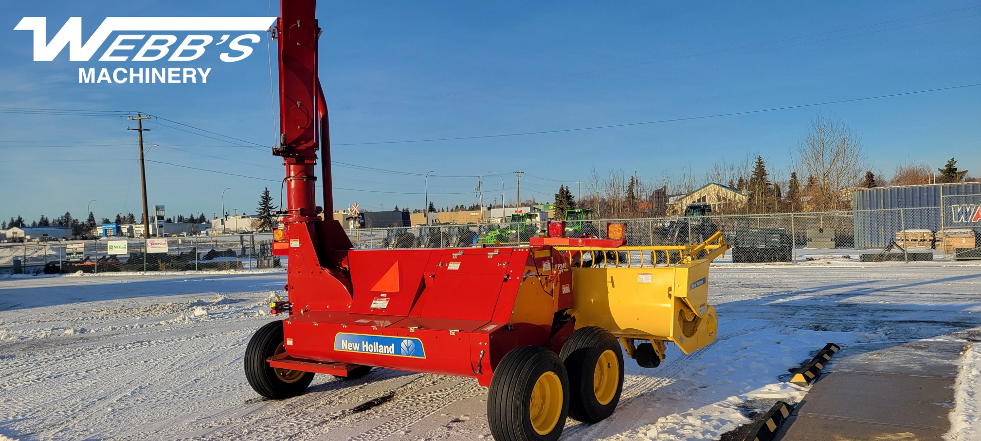 2022 New Holland FP240 Forage Harvester