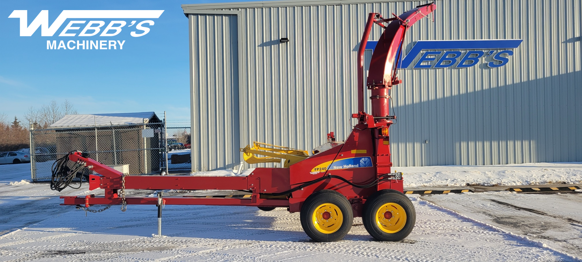 2022 New Holland FP240 Forage Harvester