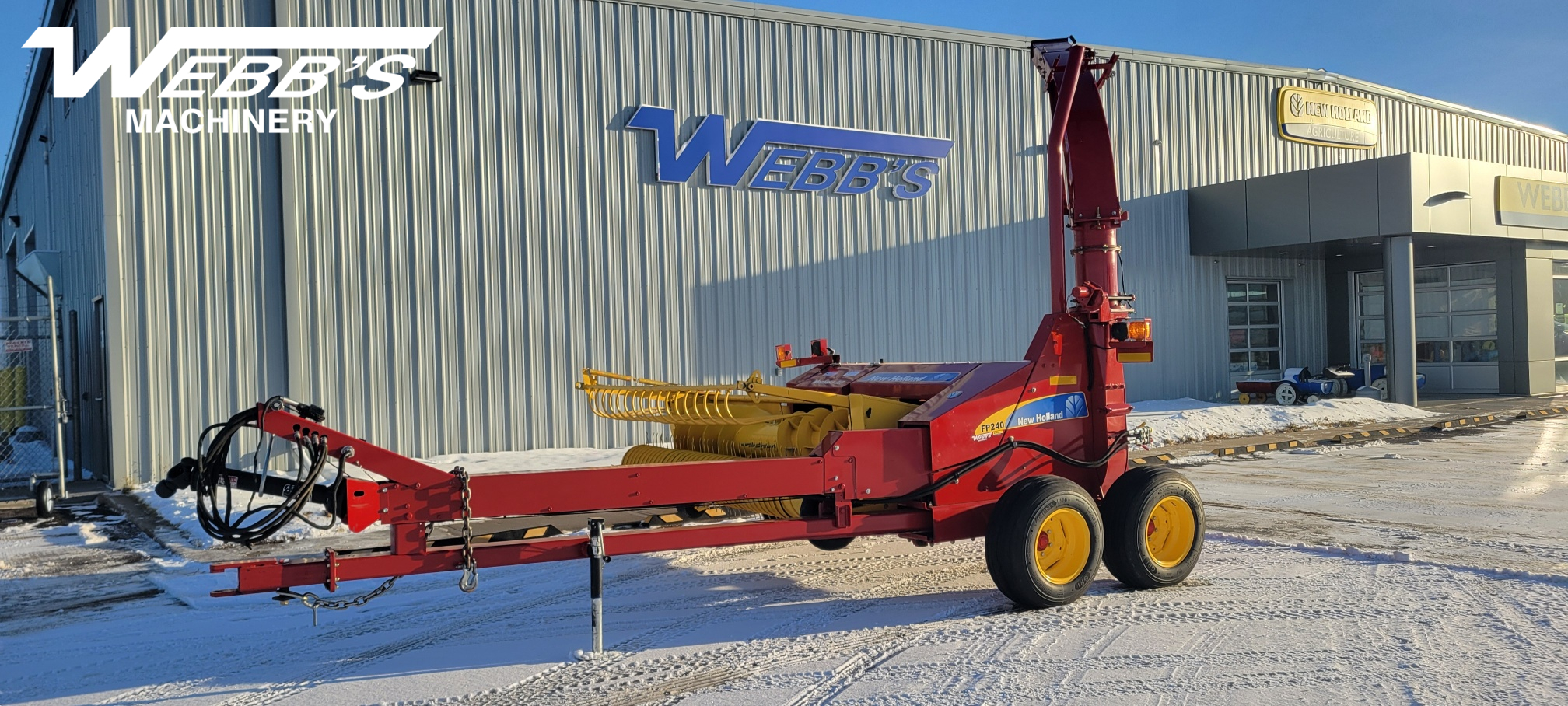 2022 New Holland FP240 Forage Harvester