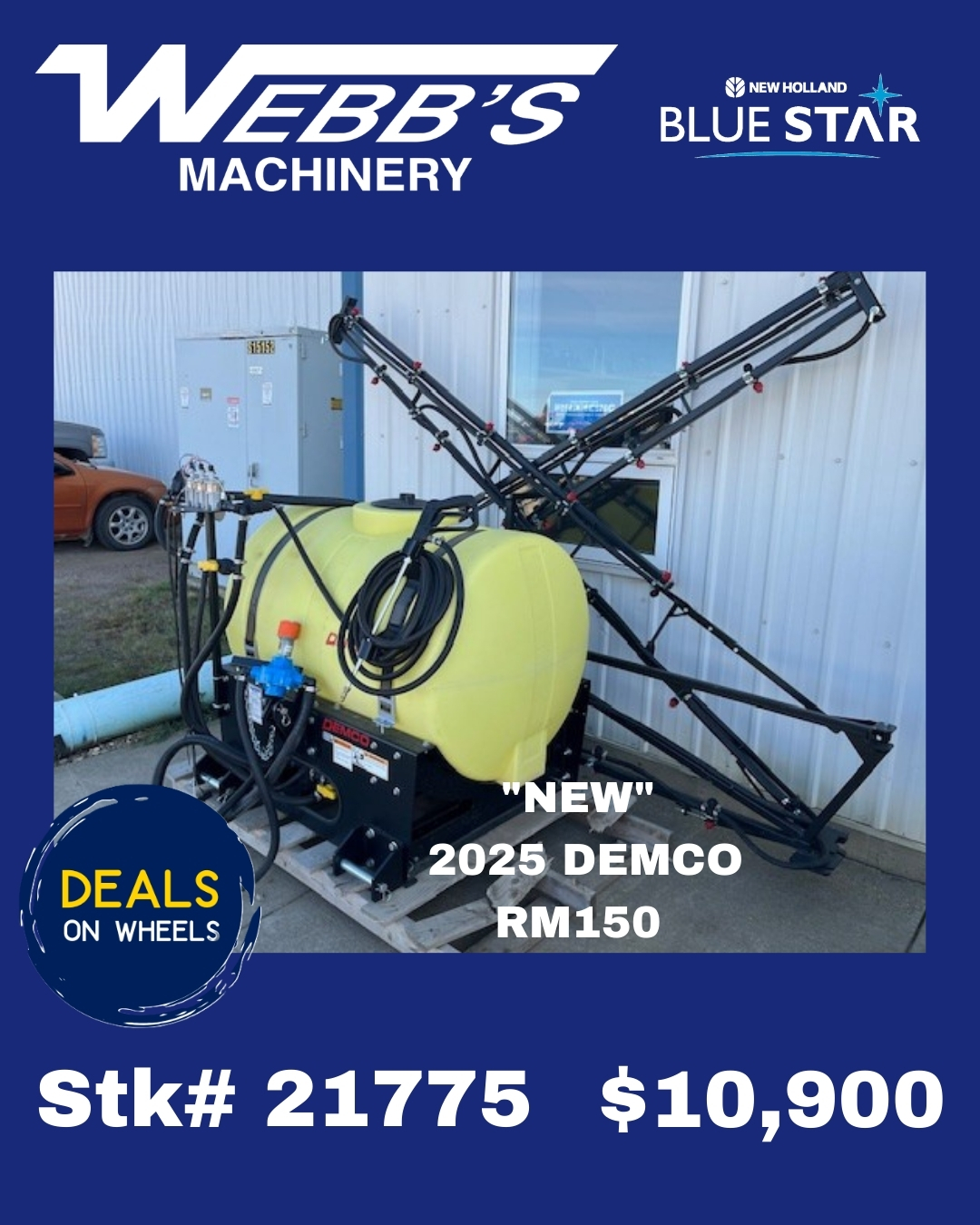 2025 Demco RM150 Sprayer/Specialty