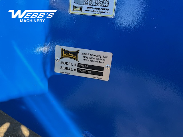 2025 Landoll 7530-35 Vertical Tillage