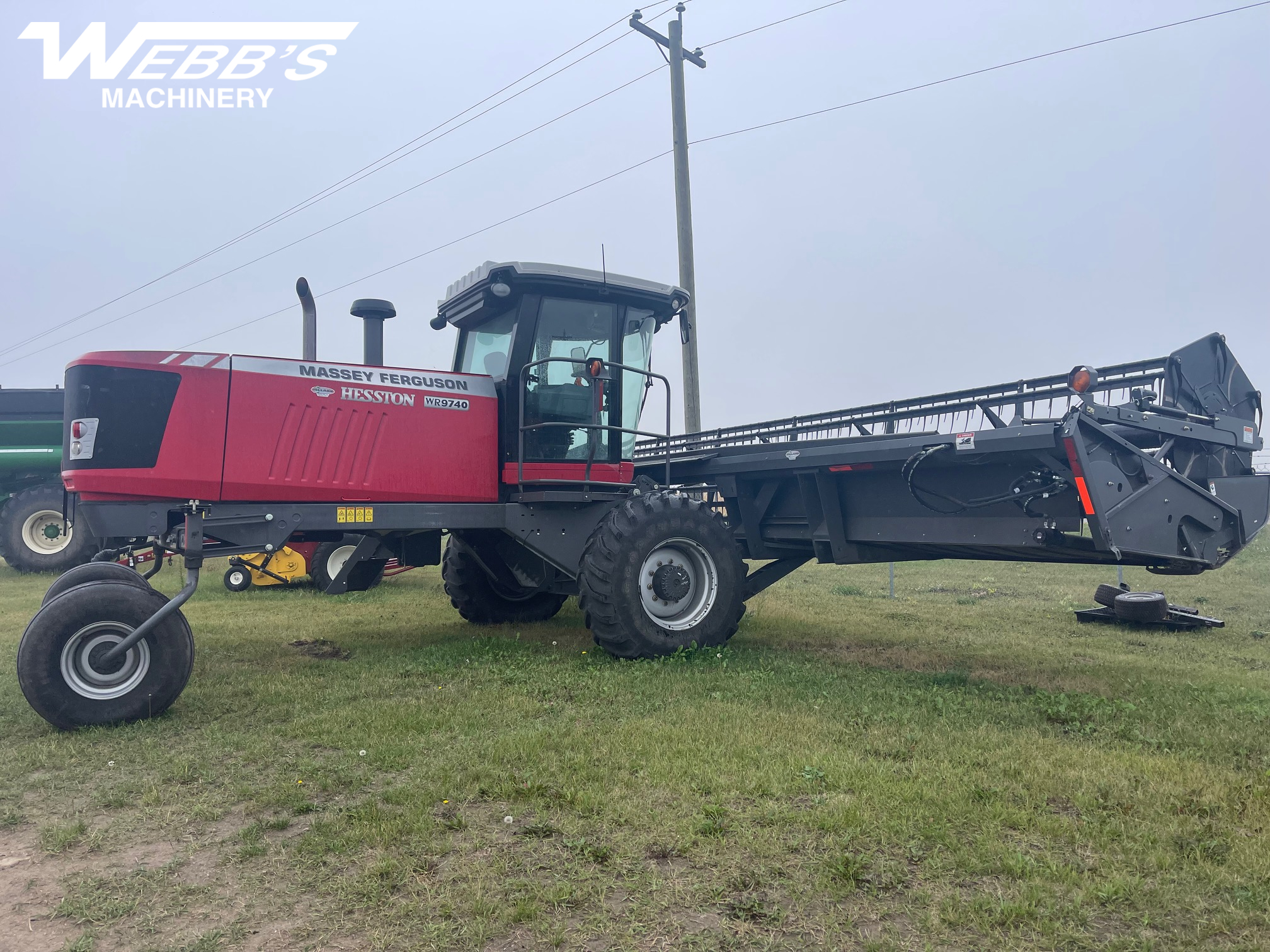 2012 Massey Ferguson WR9740 Windrower