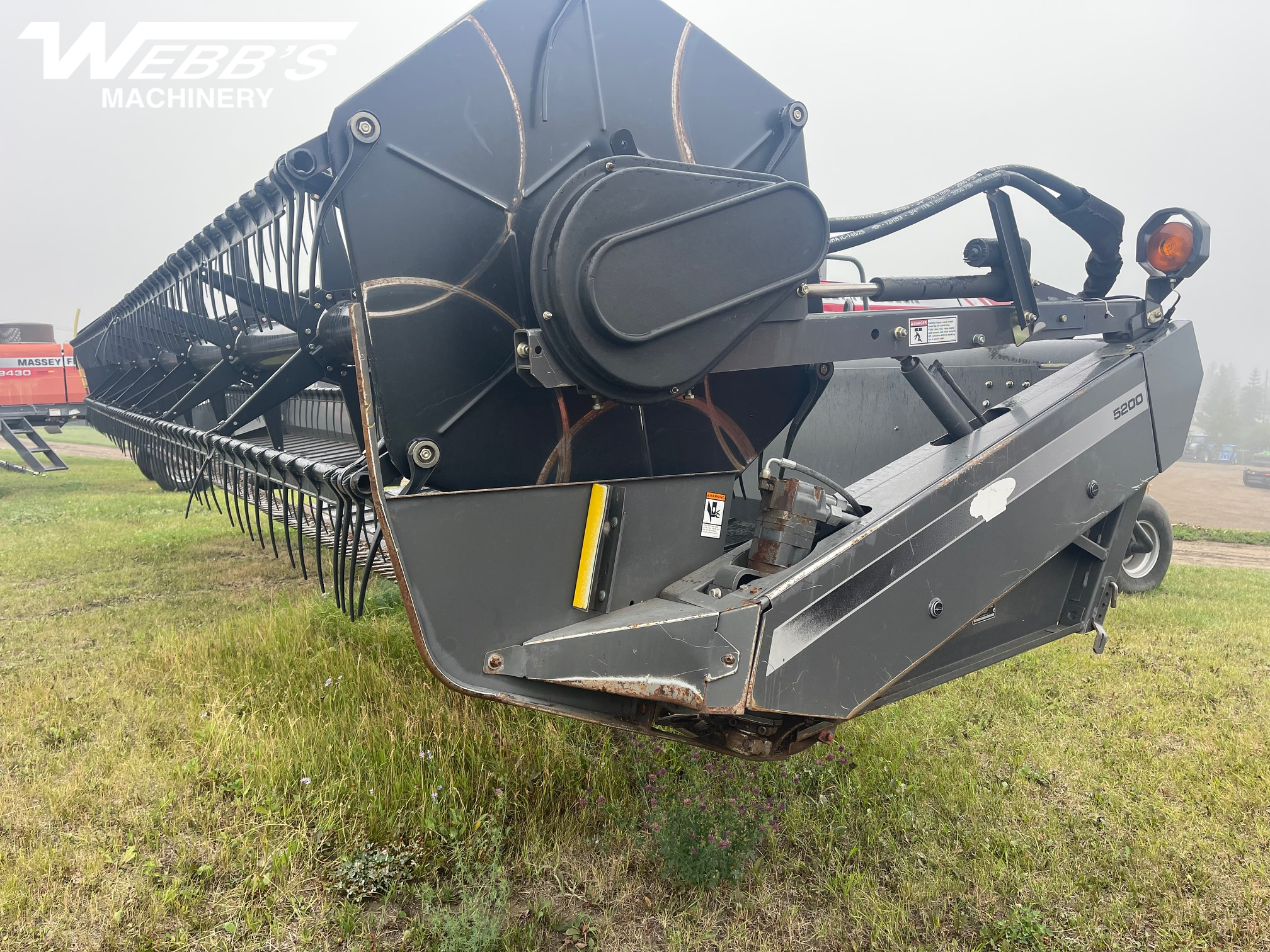 2012 Massey Ferguson WR9740 Windrower