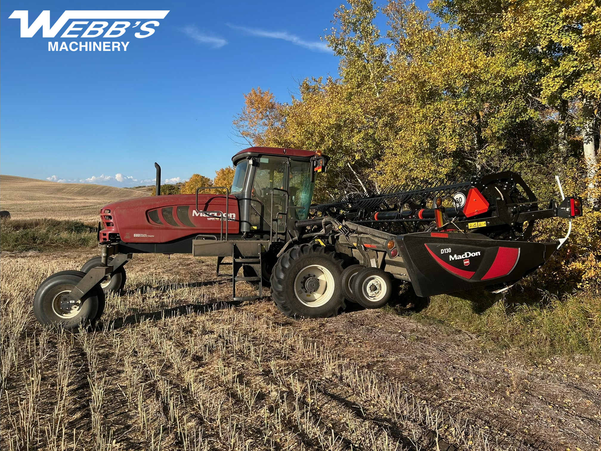 2016 MacDon M205 Windrower
