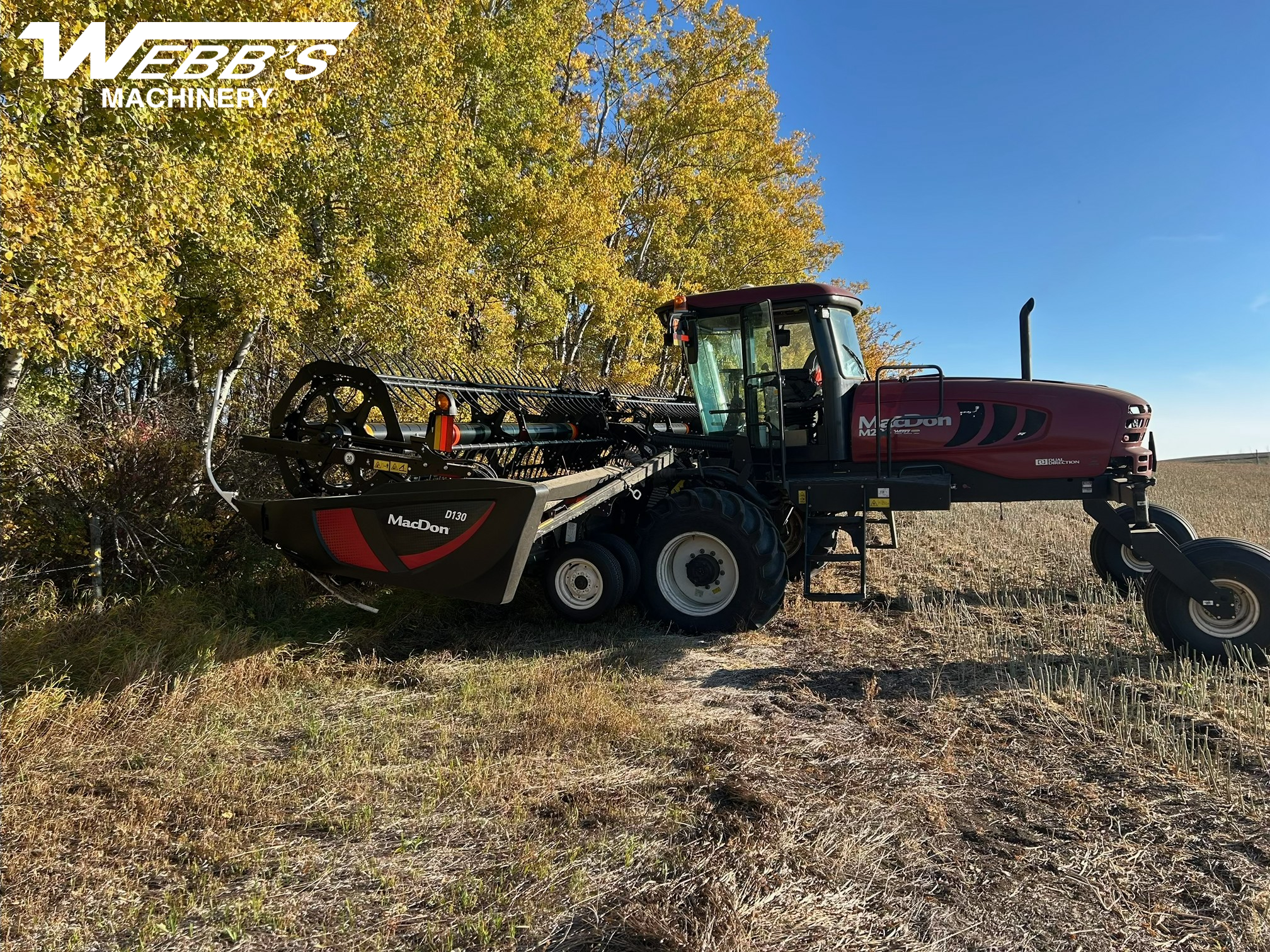 2016 MacDon M205 Windrower