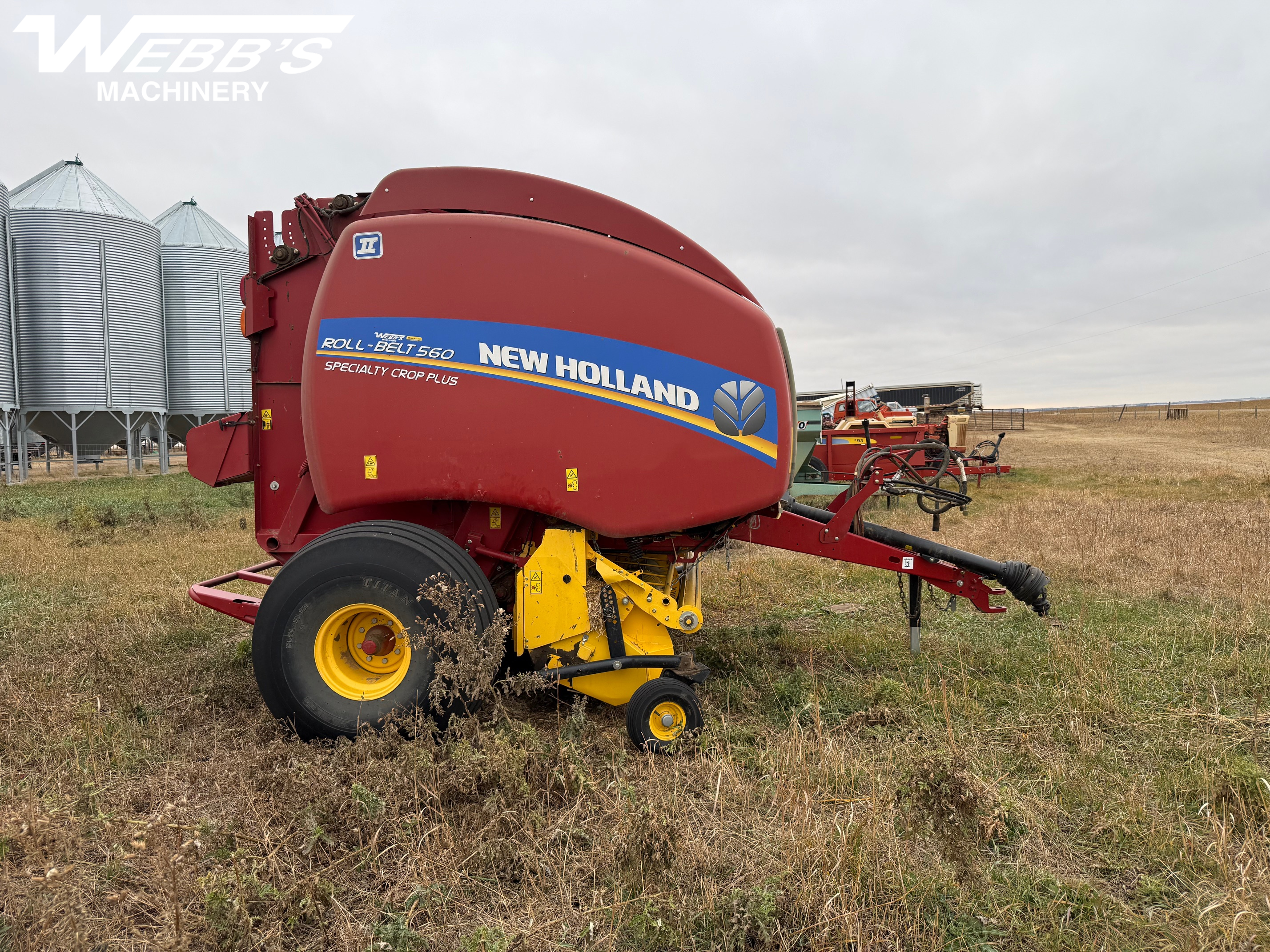 2021 New Holland Rollbelt 560 Baler/Round