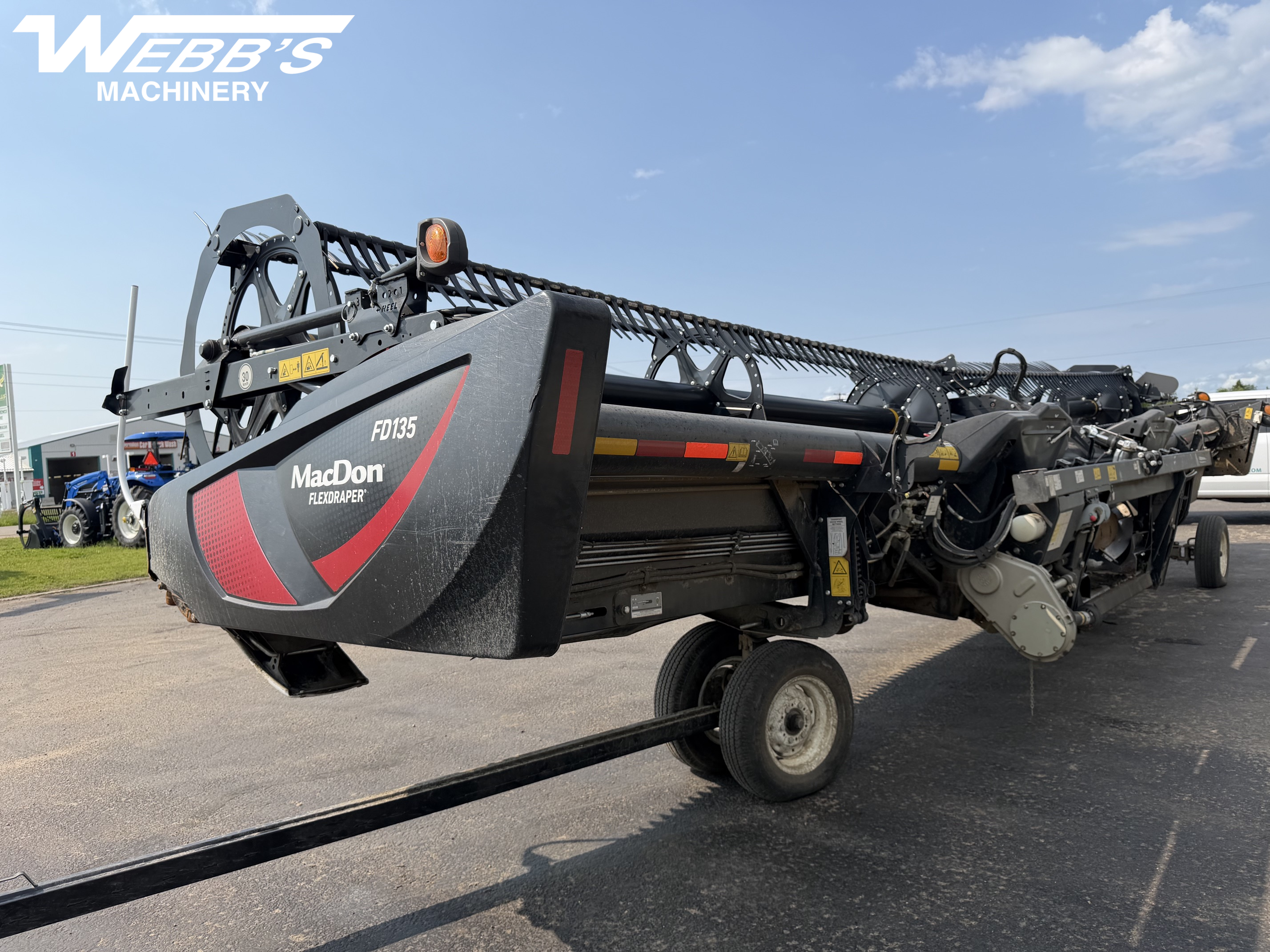 2021 MacDon FD135 Header Combine