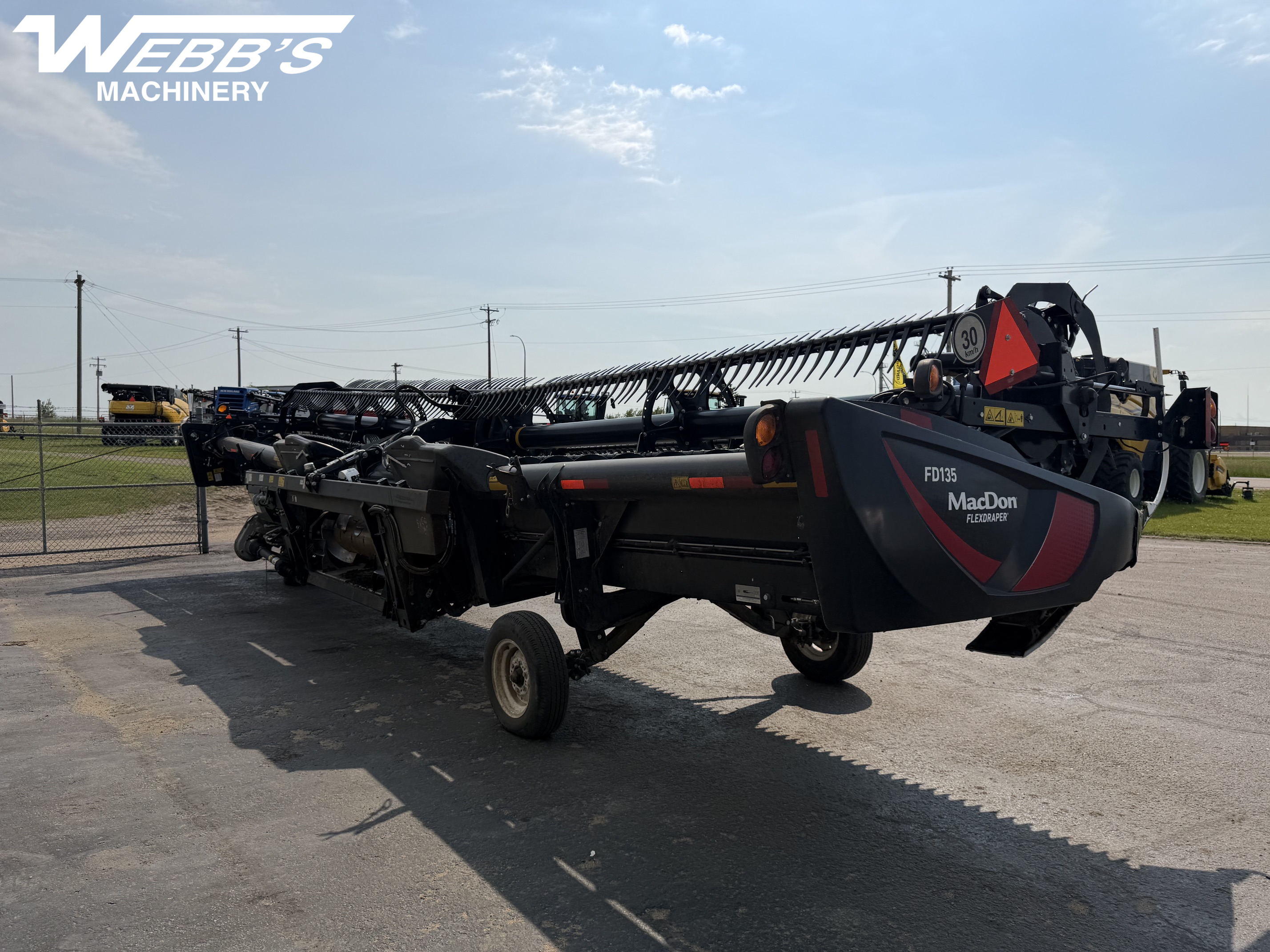 2021 MacDon FD135 Header Combine