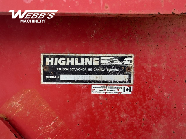 2011 Highline 8100 Bale Processor