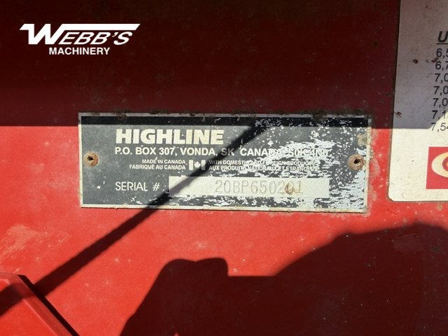 2020 Highline CFR650-100 Bale Processor