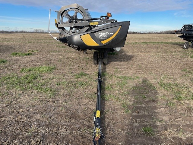 2018 MacDon FD135 Header Combine