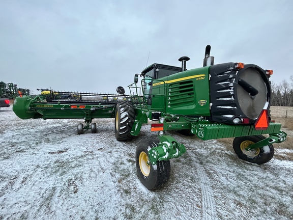 2011 John Deere D450 Windrower