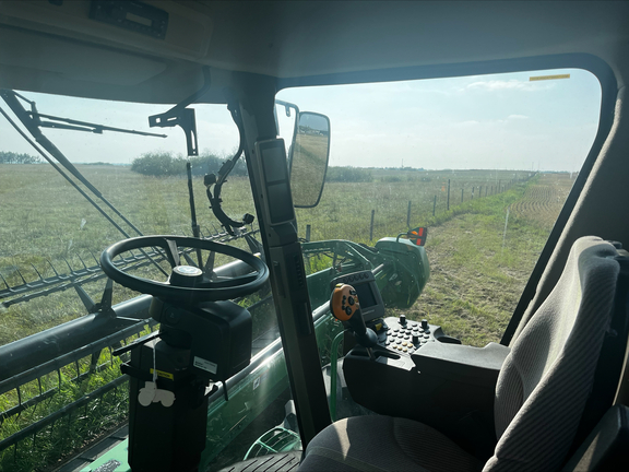 2011 John Deere D450 Windrower