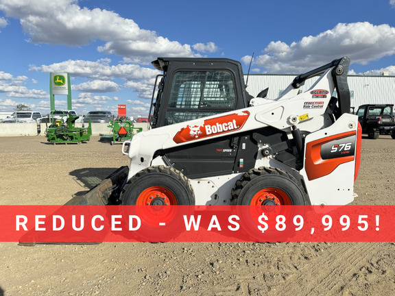 2022 Bobcat S76 Skid Steer Loader