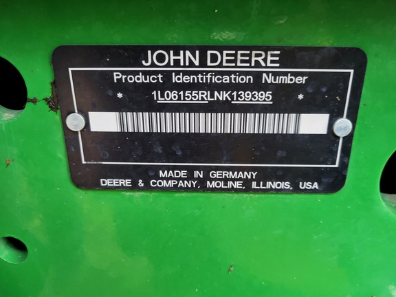 2022 John Deere 6155R Tractor