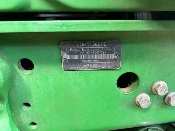 2017 John Deere 6175R Tractor