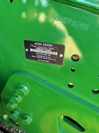 2023 John Deere 9RX 640 Tractor Rubber Track