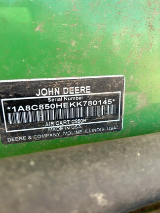 2019 John Deere 1870 Air Seeder