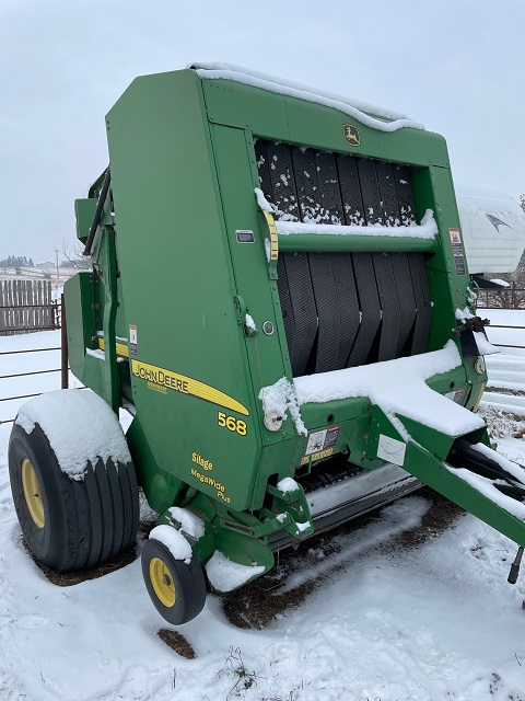 2009 John Deere 568 Baler/Round