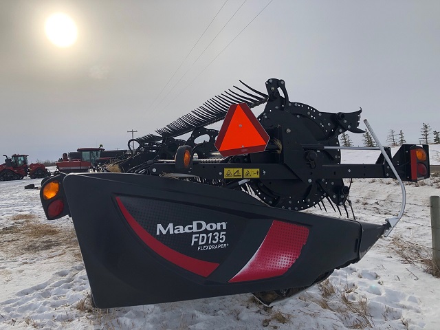 2018 MacDon FD135 Header Combine