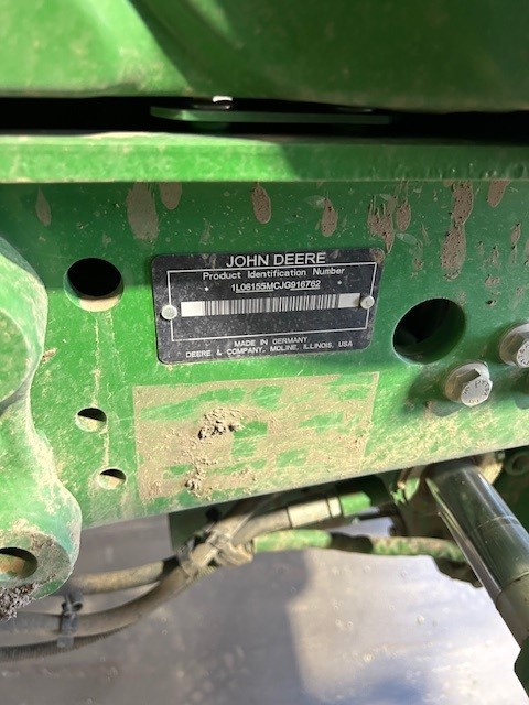 2019 John Deere 6155M Tractor