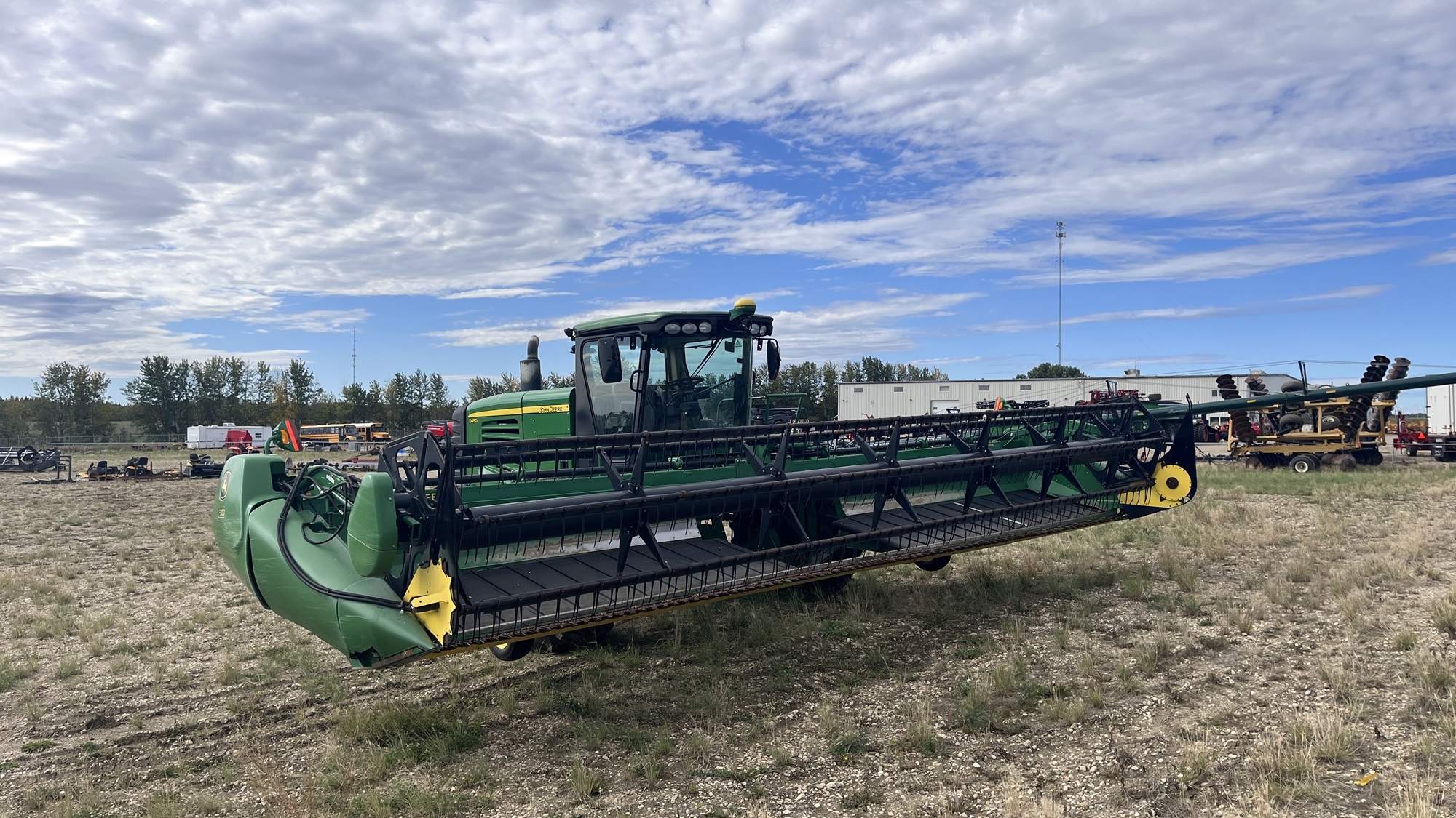 2011 John Deere D450 Windrower